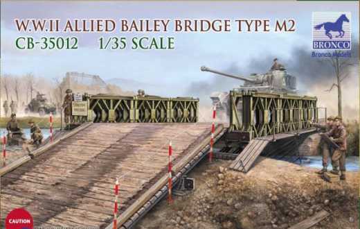 Bronco Models 1/35 WWII Allied Bailey Bridge Type M2 | 4544032101619