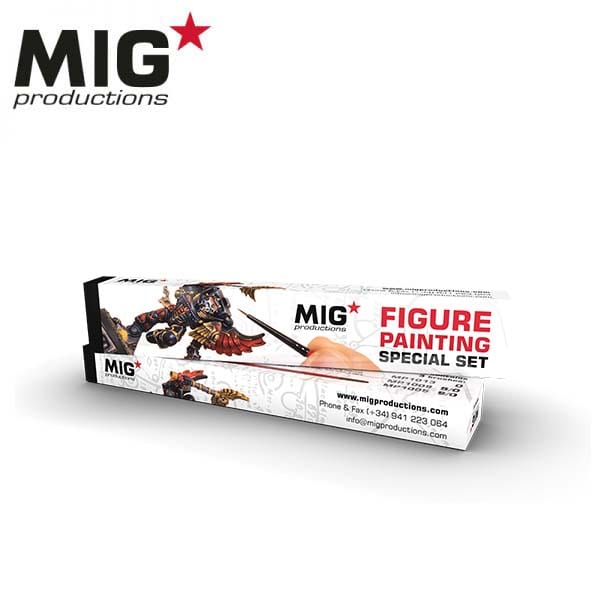 MIG Figure Painting Special Set (brushes MP1005, MP1009 and MP1013) | 8435568300651
