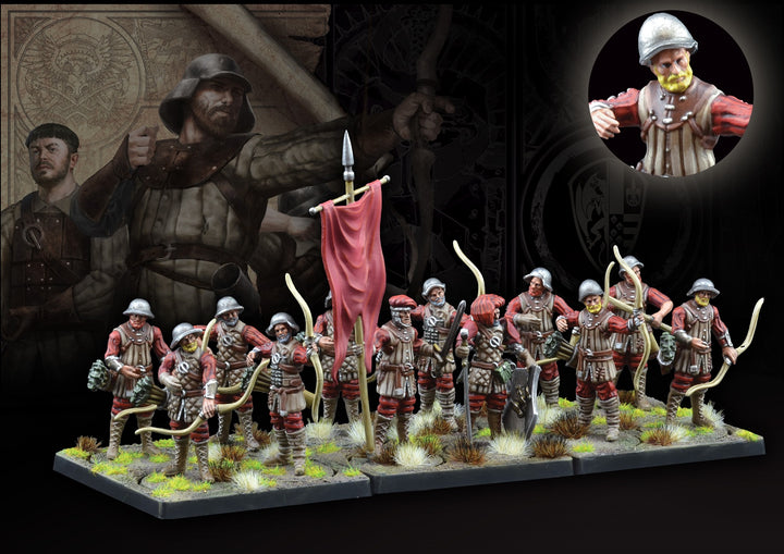 Conquest, Hundred Kingdoms - Militia Bowmen (PBW2226) | 5213009010559