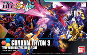 Bandai #38 Gundam Tryon 3 'Gundam Build Fighters Try', Bandai HGBF
