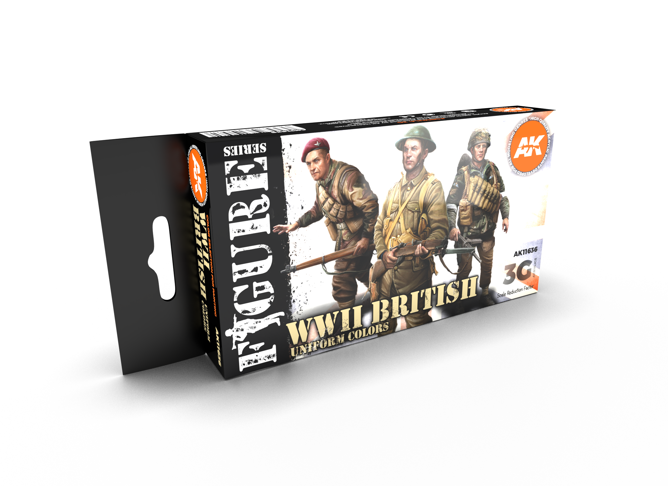 AK Interactive 3G WWII British Uniform Colors | 8435568310582