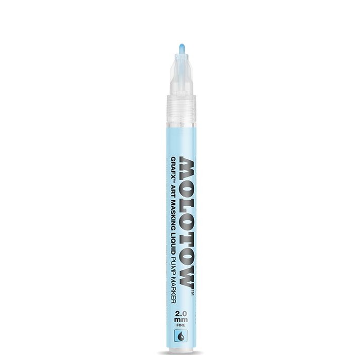 Molotow GRAFX Art Masking Liquid Pump Marker, 2mm | 4250397613833