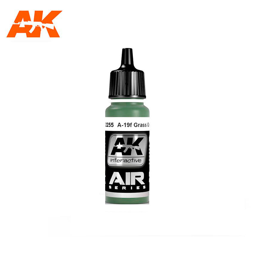 AK Interactive A-19f Grass Green 17ml | 8436564928733