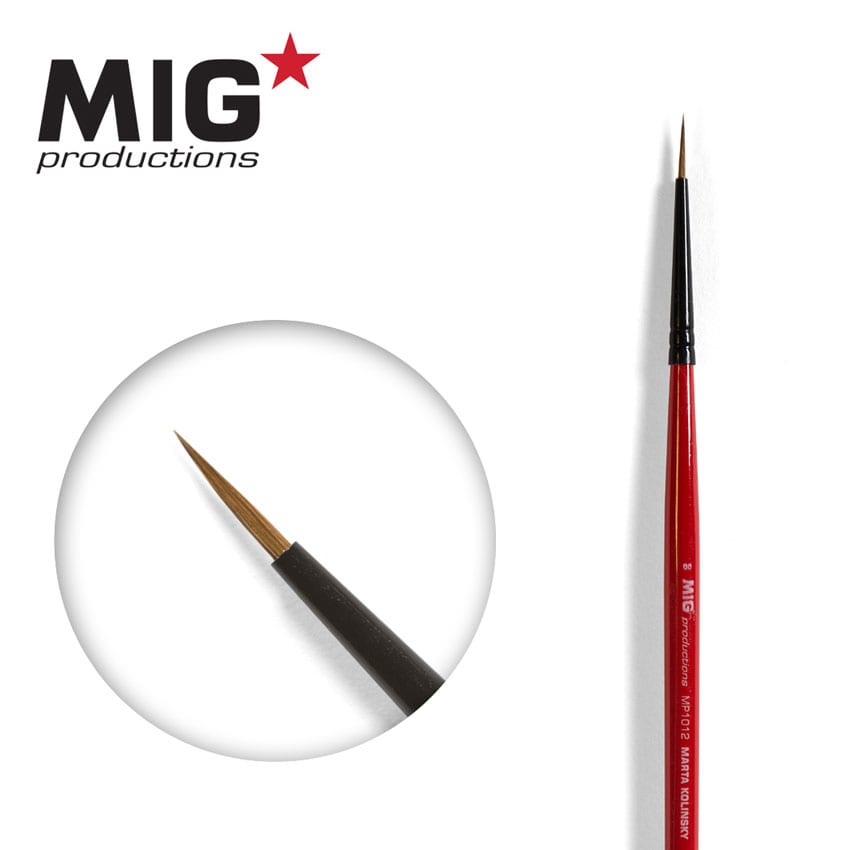MIG Brush Round 00 (Marta Kolinsky) | 8436564928375