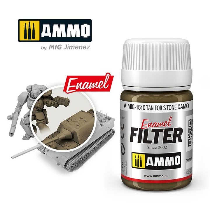 Ammo Mig Tan for 3 Tone Camo | 8432074015109