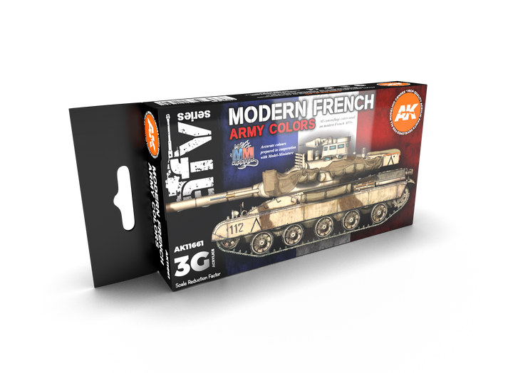 AK Interactive 3G Modern French AFV | 8435568311251