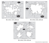 IWATA Artool Splatter FX Freehand Airbrush Template | 758240150701
