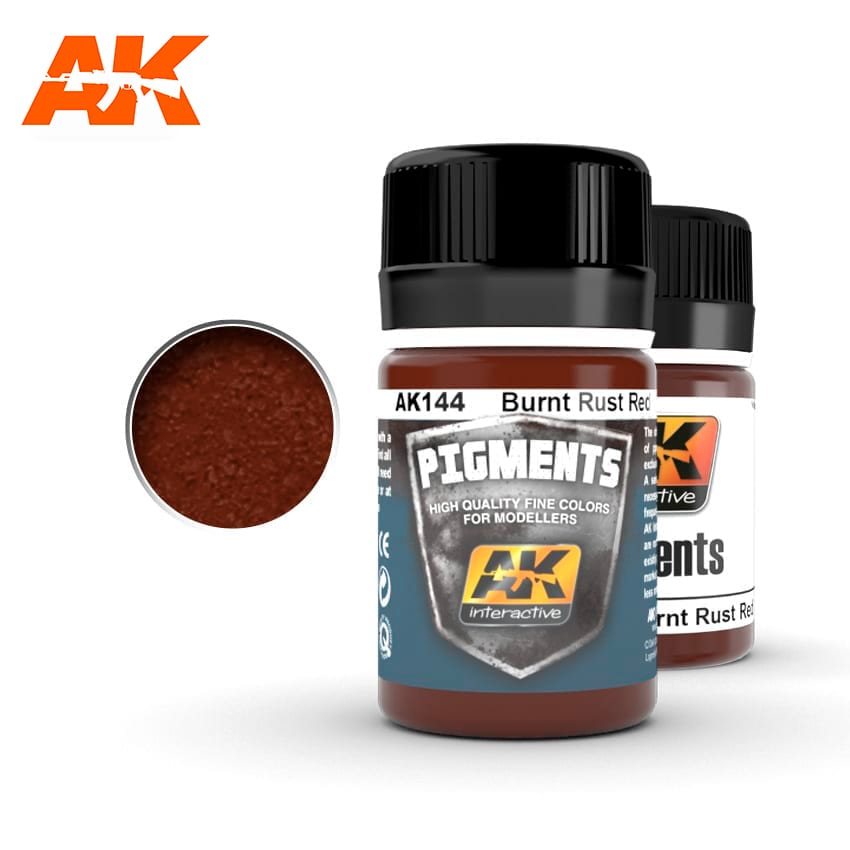 AK Interactive Brunt Rust Red | 8436535571449