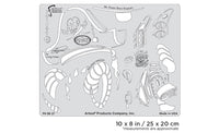 IWATA Artool Wrath of Skullmaster Mr. Potato Bonz Stuph #1 Freehand Airbrush Template by Craig Fraser | 758240038511