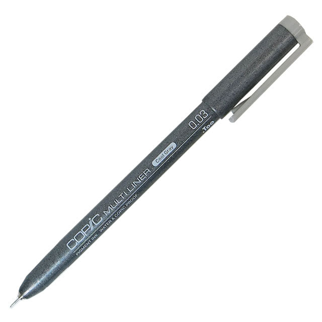 Copic Multiliner Ink Pen, Cool Gray 0.03mm | 4511338041482