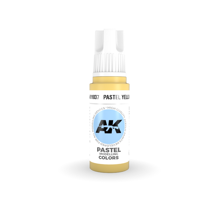 AK Interactive 3G Acrylic Pastel Yellow 17ml | 8435568302709