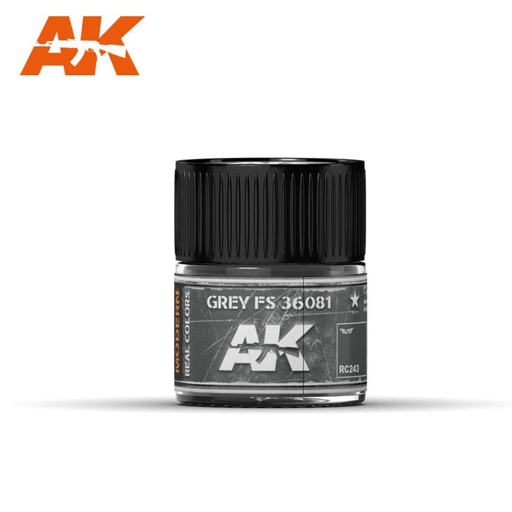 AK Interactive Real Colors Grey FS 36081 10ml | 8436564925442