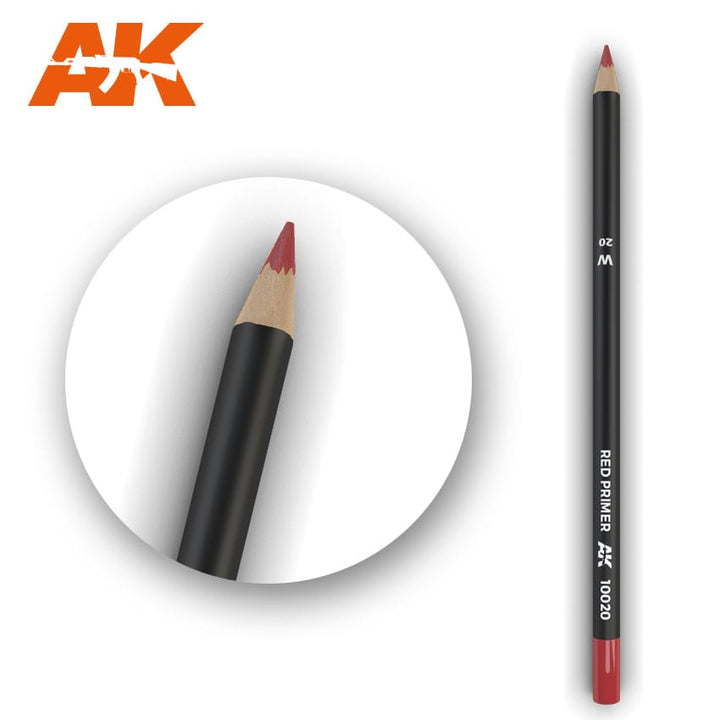 AK Interactive Weathering Pencil - Red Primer (Box - 5 Units) | 8436564929211