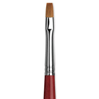 Da Vinci Cosmotop Spin 5580 Watercolor Brush - Flat, Short Handle, Size 4 | 4017505202071