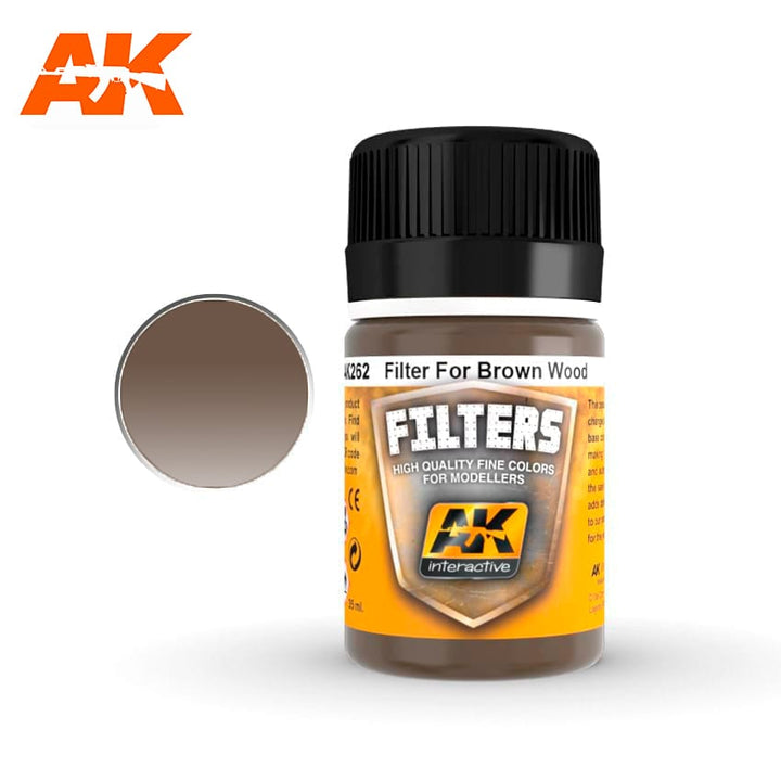 AK Interactive Dark Filter For Wood | 8436535572620