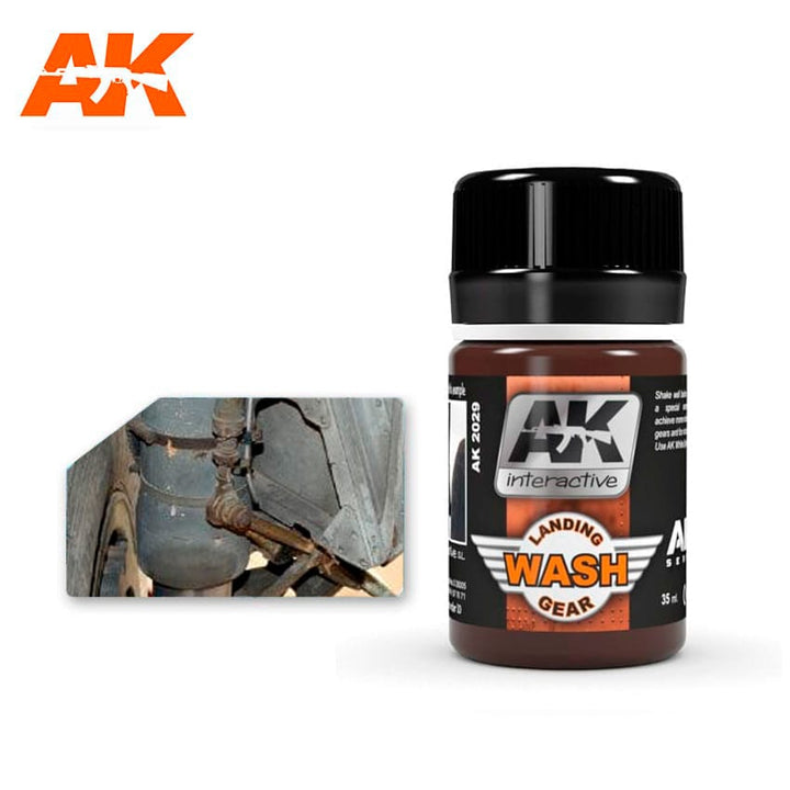 AK Interactive Wash For Landing Gear | 8436535573221