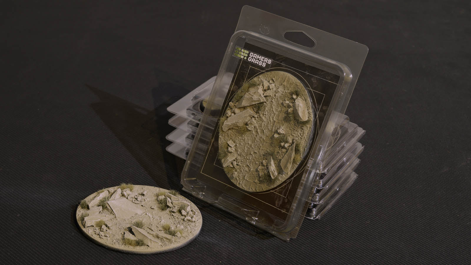 Gamers Grass Battle Ready Bases - Arid Steppe - Oval 120mm (x1) | 738956788702