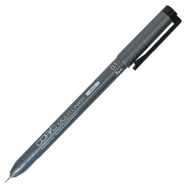 Copic Multiliner Ink Pen, Black 0.1mm | 4511338010181