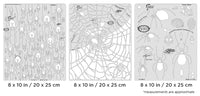 IWATA Artool Spider Master Set Freehand Airbrush Template by Craig Fraser | 758240150787