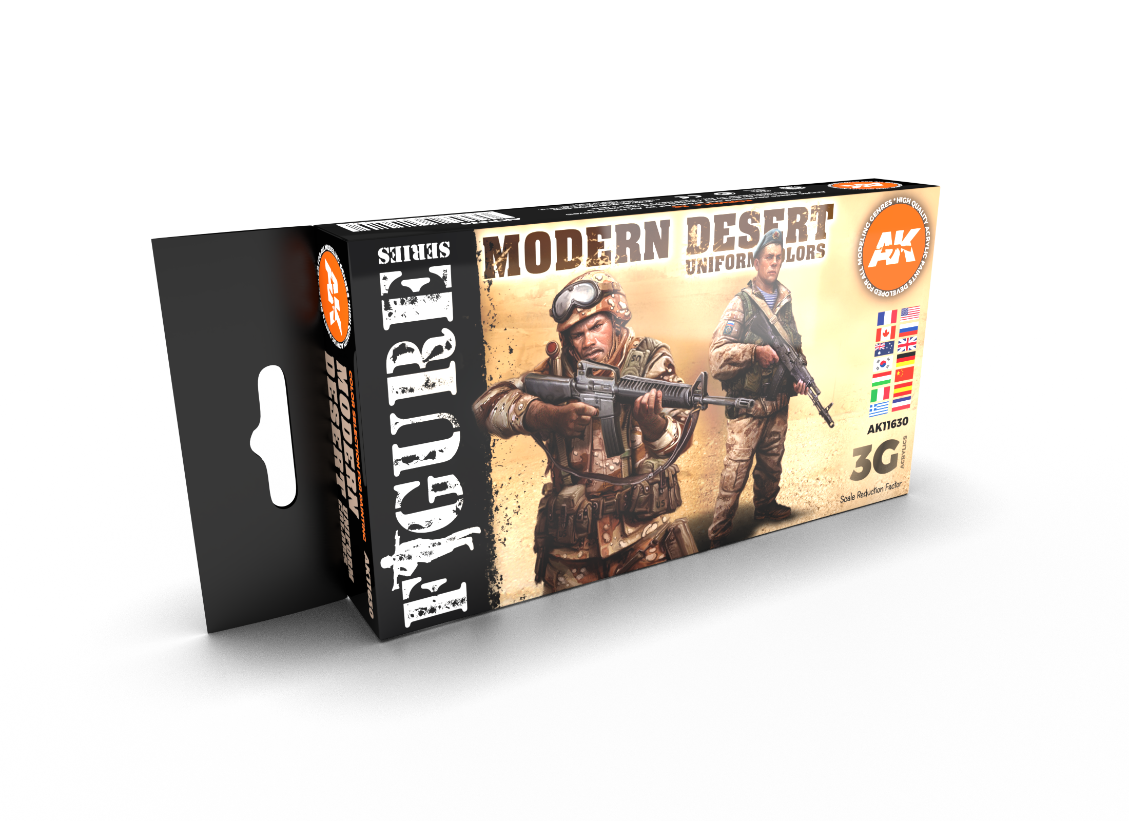 AK Interactive 3G Modern Desert Uniform Colors | 8435568310520