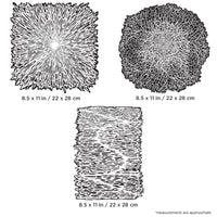 IWATA Artool Texture FX 2 Freehand Airbrush Template by Gerald Mendez | 758240150329