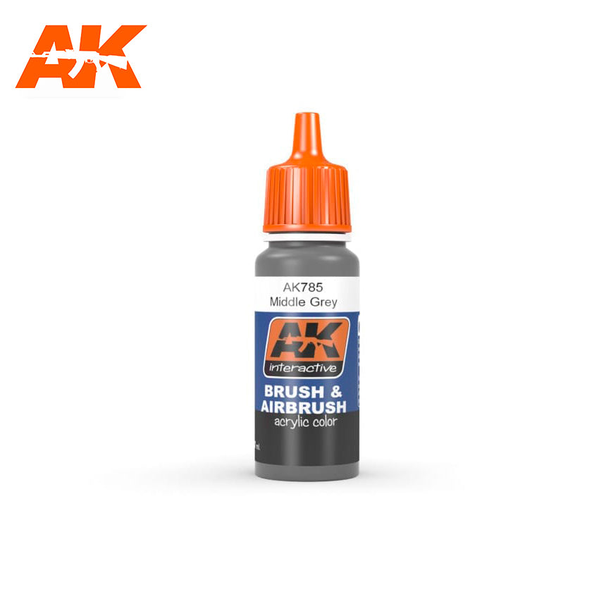 AK Interactive Middle Grey 17ml | 8436535577854