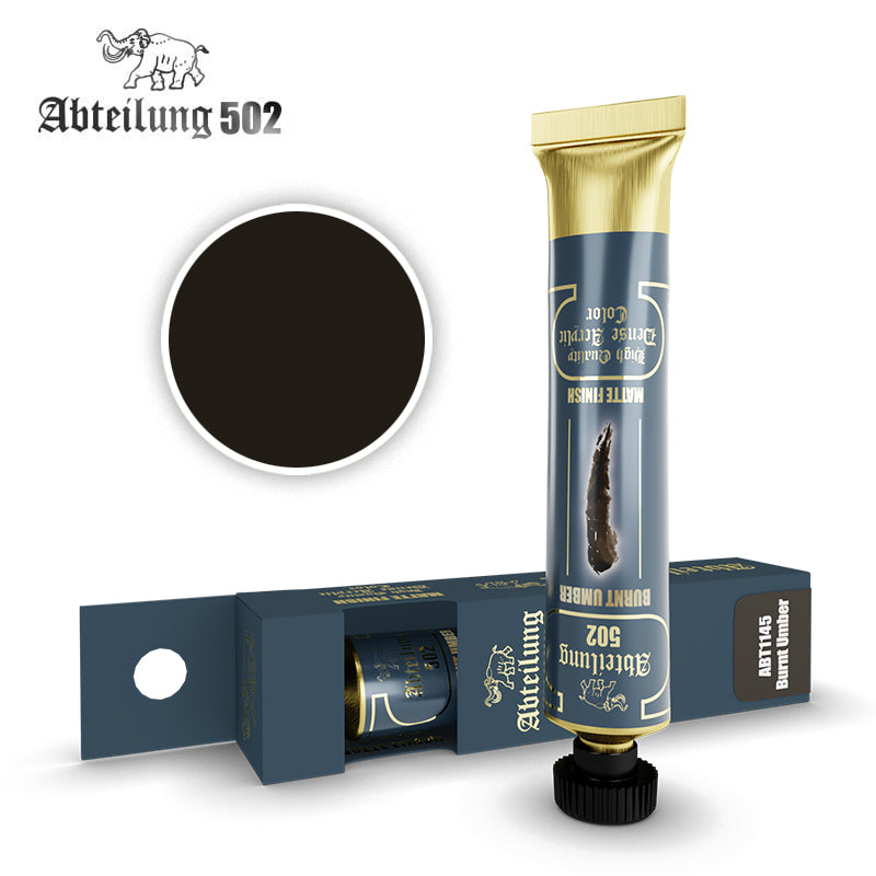 Abteilung502 High Quality Dense Acrylic, Burnt Umber