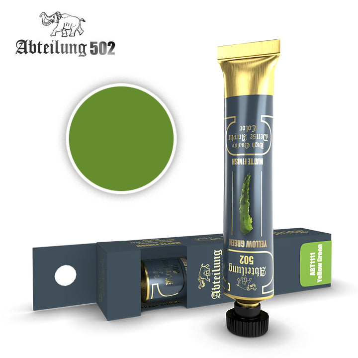Abteilung502 High Quality Dense Acrylic, Yellow Green | 8435568308572