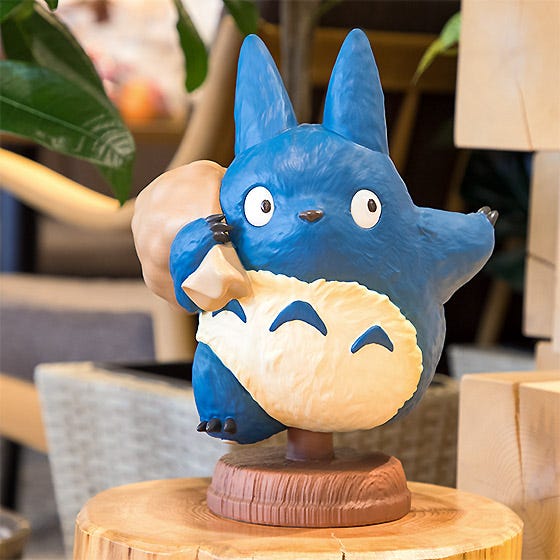 Benelic Found You Medium Blue Totoro Statue "My Neighbor Totoro" | 4990593315062