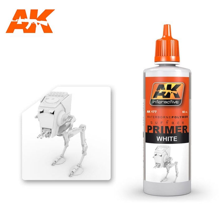 AK Interactive White Primer | 8436535571777