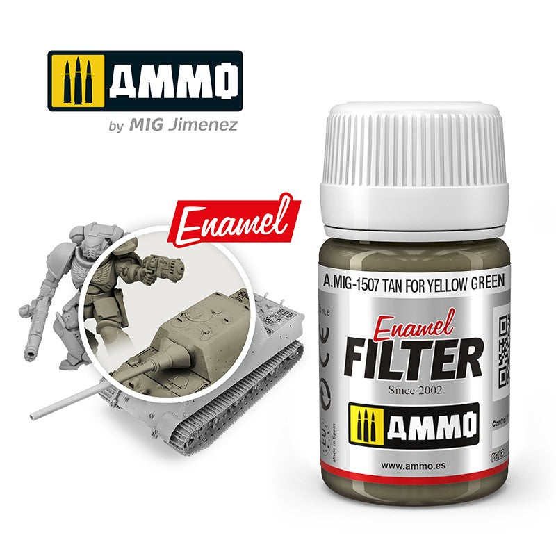 Ammo Mig Tan for Yellow Green | 8432074015079