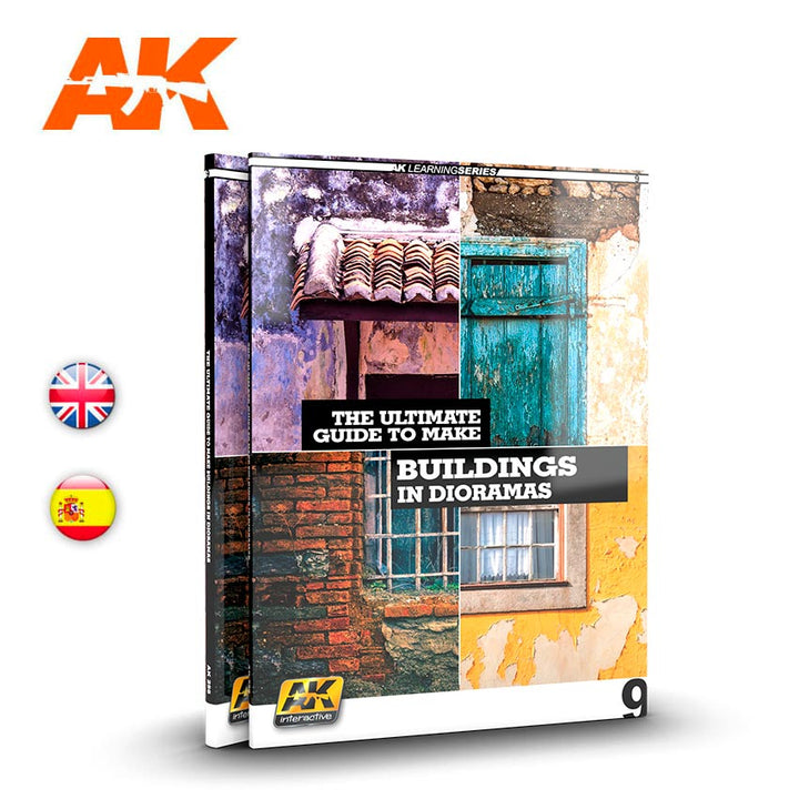 AK Interactive Learning Series #9 The Ultimate Guide To Make Buildings In Dioramas - English | 8435568305687