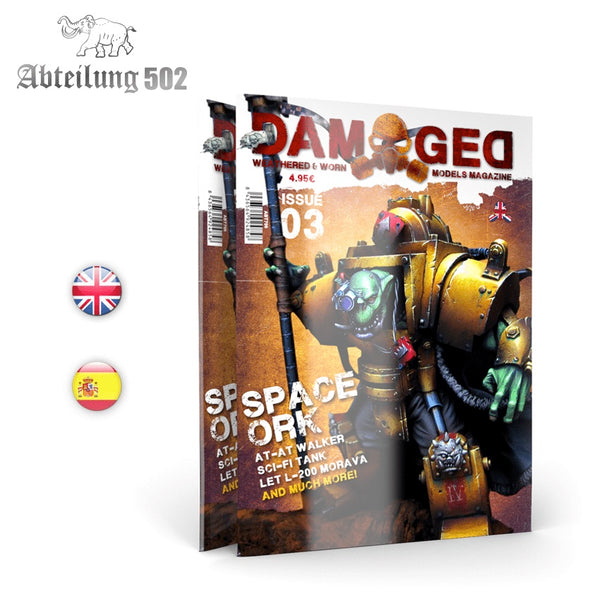Abteilung502 DAMAGED, Worn and Weathered Models Magazine - 03 (English)