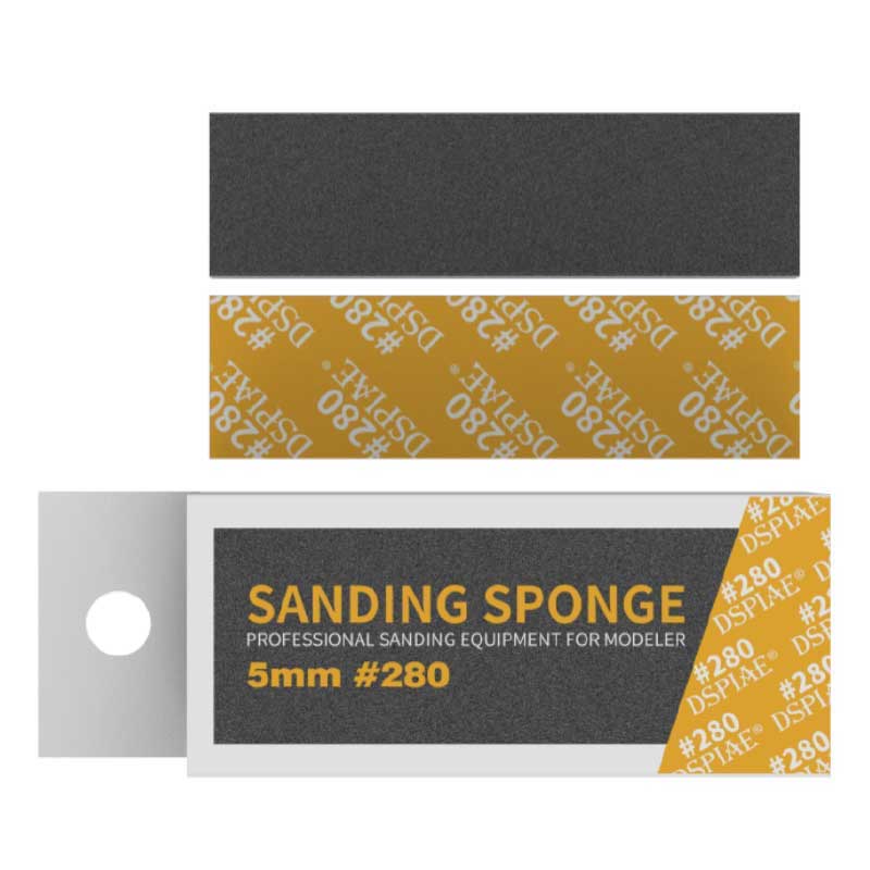 DSPIAE 5mm #280 Standing Sponge 5Pcs | 6970845563043