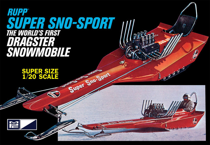 MPC 1/20 Rupp Super Sno-Sport Snow Dragster | 849398052112