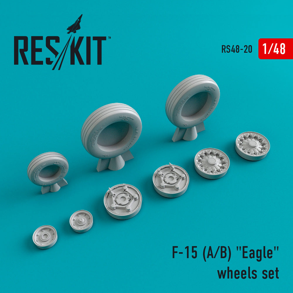 Res/Kit F-15 (A/B) 'Eagle' wheels set | 4824594100207