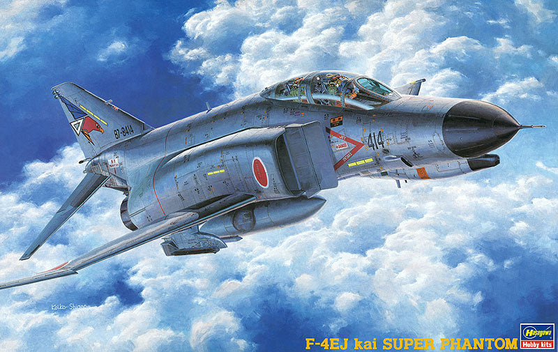 Hasegawa 1/48 F-4EJ Kai Super Phantom with One Pc. Canopy | 4967834072077