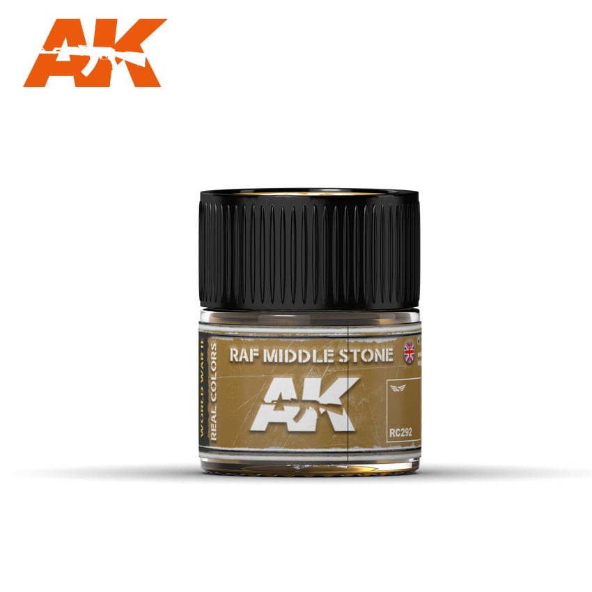 AK Interactive Real Colors RAF Middle Stone 10ml | 8436564925930