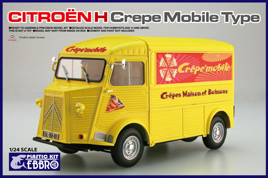 CITROËN TYPE H Crepe Mobile 1/24 Ebbro 1/24 Citroen H Crepe Mobile Type | P-Rex Hobby