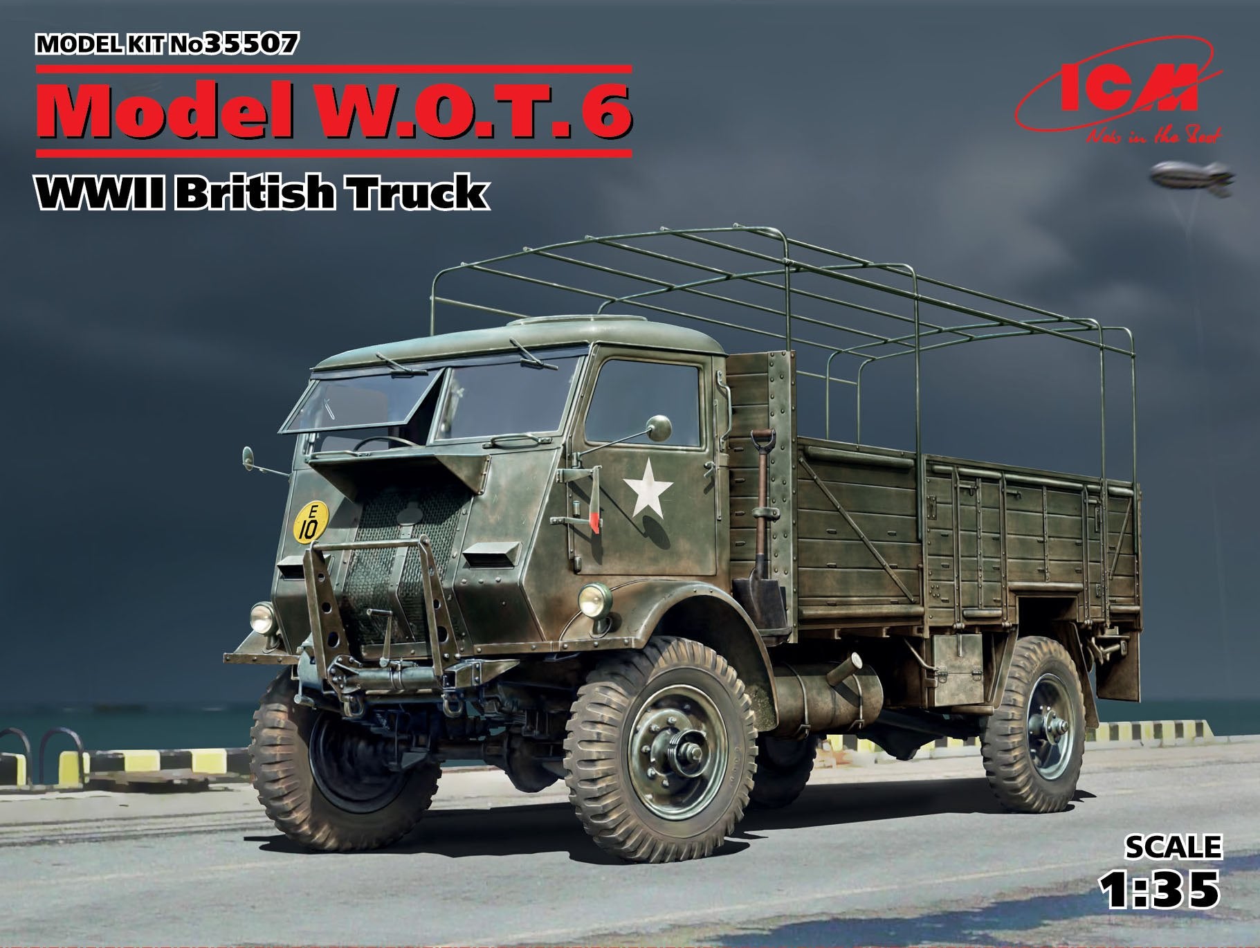 ICM 1/35 Model W.O.T. 6, WWII British Truck (100% new molds) | 4823044405114