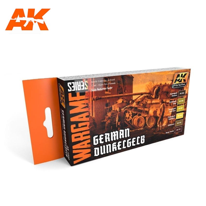 AK Interactive German Dunkelgelb Colors Set | 8436535572552