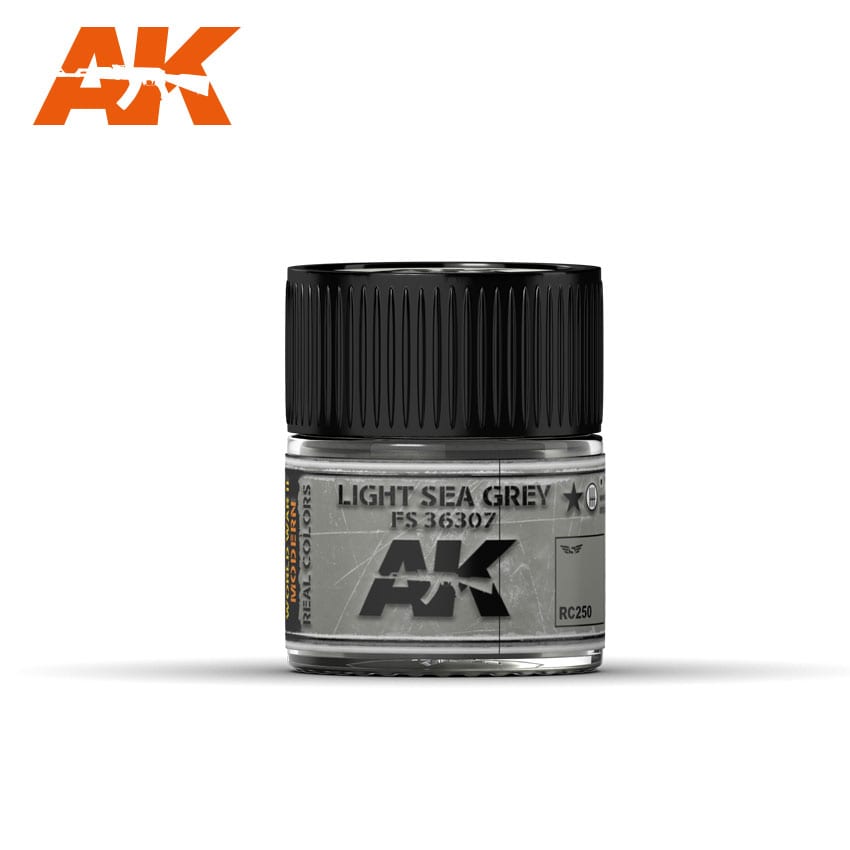 AK Interactive Real Colors Light Sea Grey FS 36307 10ml | 8436564925510