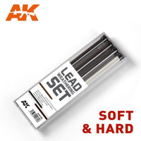 AK Interactive Lead Weathering Set Hard | 8435568301832