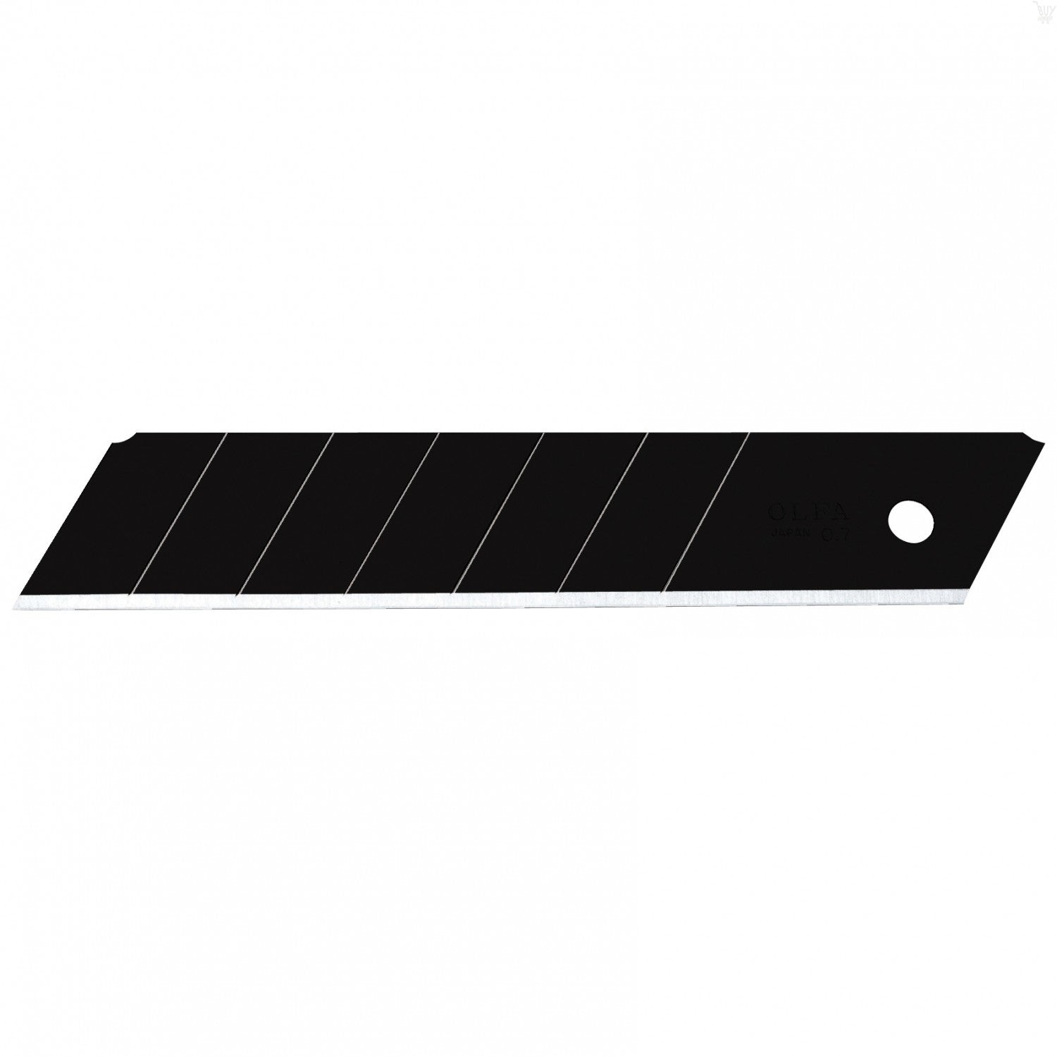 OLFA 25mm HBB-5B Extra Heavy-Duty Ultra Sharp Black Snap-Off Blades (5/PACK) | 091511501261