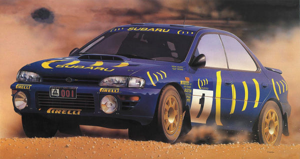 Hasegawa 1/24 Subaru Impreza "1994 Hong Kong-Beijing Rally Winner"