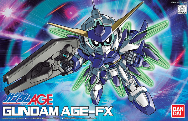 Bandai SD BB #376 Gundam Gundam Age-FX 'SDW Heroes' | 4543112785404