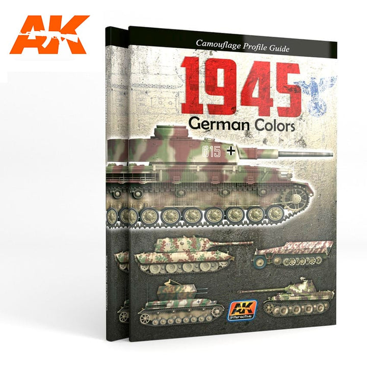 AK Interactive 1945 German Colors Profile Guide - English | 8436535574037