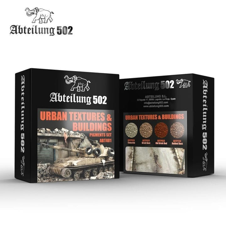 Abteilung502 Urban Textures & Buildings - Pigments Set | 8436564923394