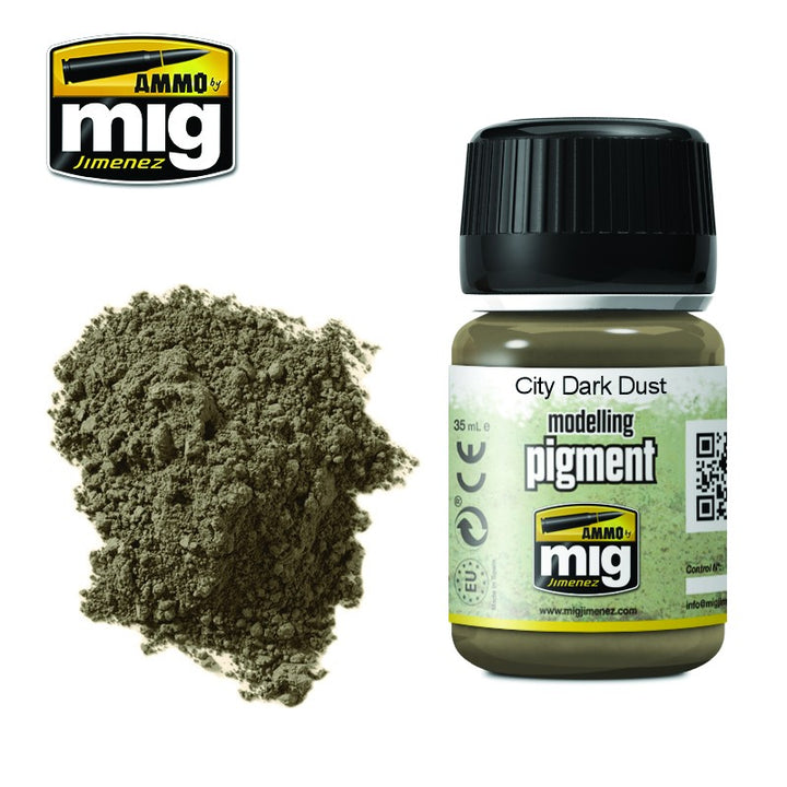 Ammo Mig City Dark Dust Pigment | 8432074030287