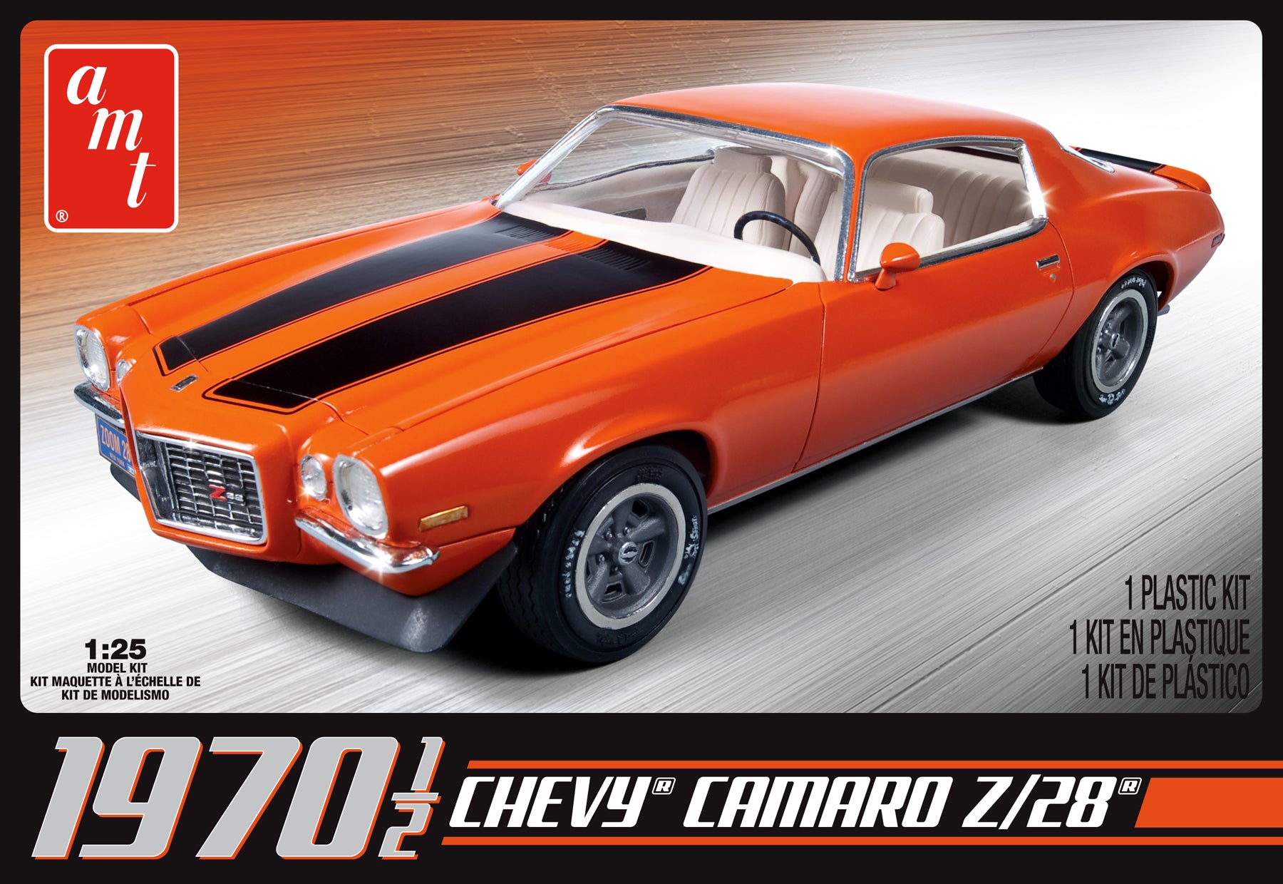 AMT 1/25 1970 1/2 Camaro Z28 | 858388006356